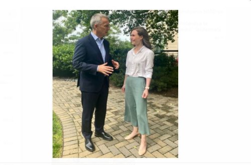 Stoltenberq Finlandiyanın Baş naziri ilə görüşüb