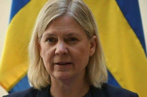 İsveçin baş naziri Andersson istefa verib