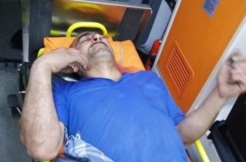 Bakıda oğurluğa cəhd edən kişi özünü 5-ci mərtəbədən yerə atıb - FOTO