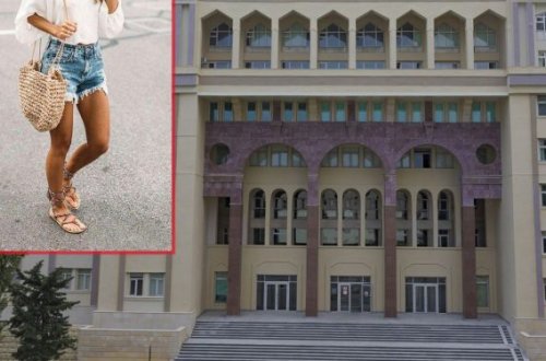 Tibb Universitetindən şortik qadağası – FOTO – AÇIQLAMA