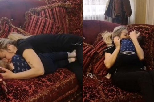 Rəqsanə oğlu ilə görüntüsünü paylaşdı - VİDEO