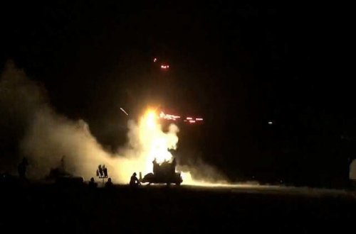 Zakir Həsənov yüksək səviyyəli qonaqlarla birgə “Efes-2022” beynəlxalq təlimini izləyib