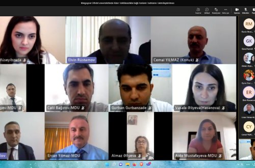 “Mingəçevir Dövlət Universitetində kiber təhlükəsizliklə bağlı fənlərin tədrisinin  təkmilləşdirilməsi” layihəsi uğurla icra olunur