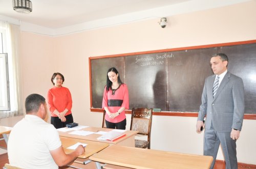 Mingəçevir Dövlət Universitetində imtahan prosesi müşahidə edilib