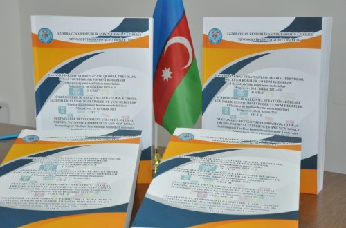 Mingəçevir Dövlət Universitetində keçirilmiş beynəlxalq elmi konfransın materialları dərc olunub