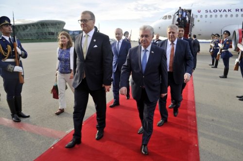 Slovakiya parlamentinin sədri Azərbaycana rəsmi səfərə gəlib