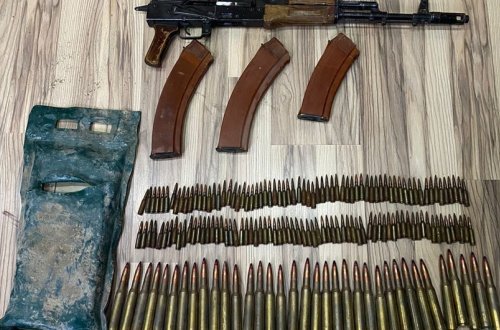 Ağdamda silah-sursat şakarlanıb