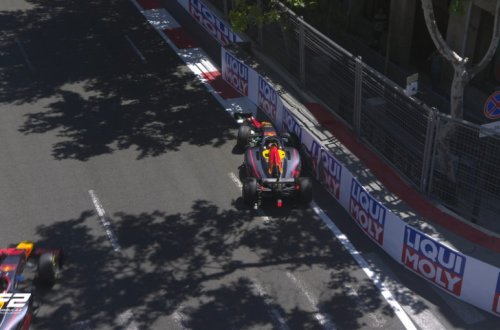 Bakıdakı sprint yarışında qəza baş verib