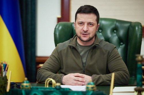 Volodimir Zelenski Amerika yəhudilərindən dəstək istəyib