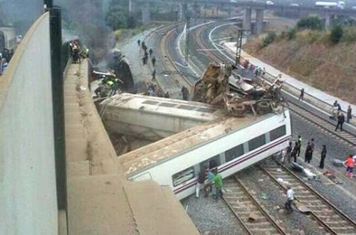 İspaniyada qatar qəzası: 22 YARALI 