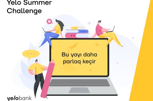 Yelo Bank “Summer Challenge 2022” təlim proqramını elan edir