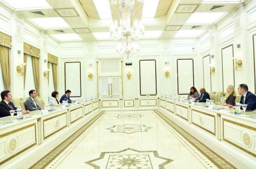 Председатель Милли Меджлиса встретилась с президентом Генеральной Ассамблеи ООН