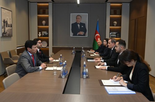 Ceyhun Bayramov Paraqvay Parlamentinin nümayəndə heyəti ilə görüşüb