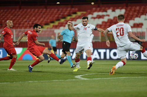 Azərbaycan yığması Belarusa qalib gəlib