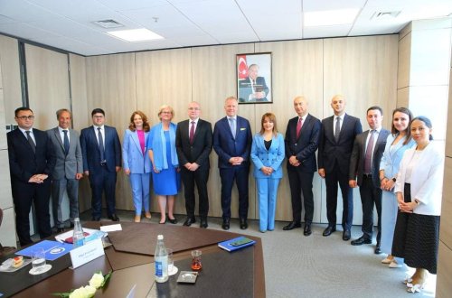 Avropa Şurası GR-DEM üzvü olan səfirlərdən ibarət nümayəndə heyəti QHT Agentliyində olublar