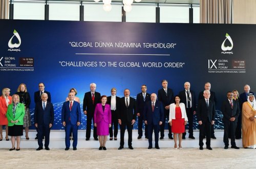 Prezident İlham Əliyev IX Qlobal Bakı Forumunda çıxış edib - YENİLƏNİB-4