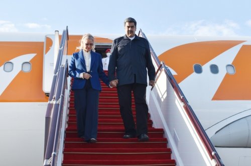 Venesuela Prezidenti Nikolas Maduro Azərbaycana gəlib