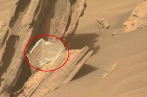 Marsa həyat axtarmağa gedənlər zibil tapdı - FOTO