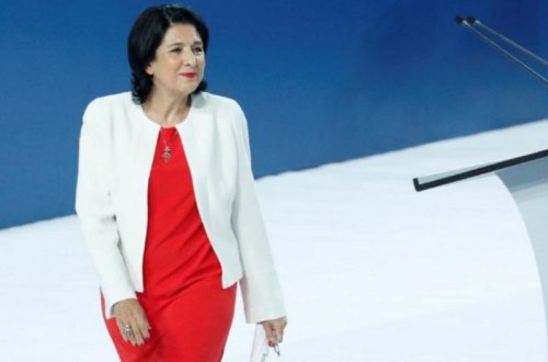 Tbilisidə Gürcüstan Prezidentinin iştirakı ilə Avrointeqrasiyaya dəstək mitinqi keçirilir