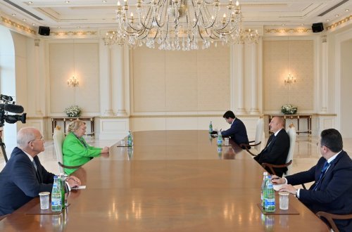 Prezident İlham Əliyev BMT Baş katibinin müavinini qəbul edib