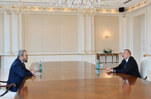 Prezident İlham Əliyev İsrailin sabiq Baş nazirini qəbul edib - YENİLƏNİB