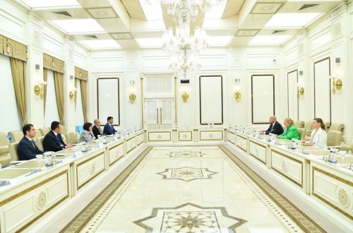 Sahibə Qafarova BMT Baş katibinin müavini ilə görüşüb