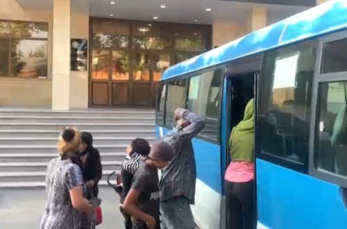 Gəncədə dilənçilər saxlanılıb