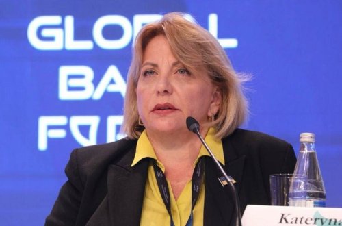 Katerina Yuşenko Bakı Forumunda: “Bu gün Suriyada, Ukraynada, Sudanda, Yəməndə uşaqlar ağlayır”