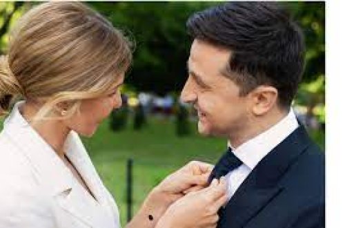 Zelenskinin xanımı: 