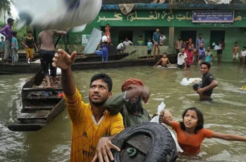 Banqladeş və Hindistanda daşqın: 59 NƏFƏR HƏYATINI İTİRİB
