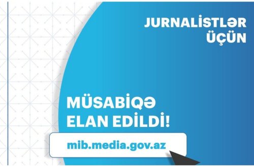 MEDİA fərdi jurnalist müsabiqəsi elan edib