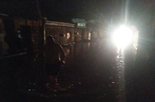 Gəncədə güclü yağış fəsadlar törədib, evlərin həyətlərini su basıb