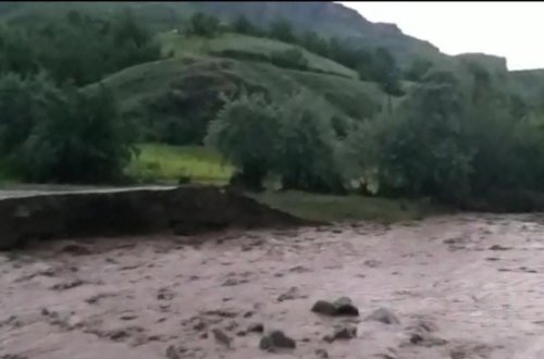 Ağdam və Bərdəyə sel gəlib