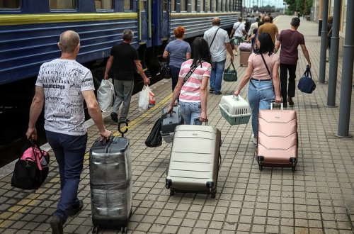 Avropa ölkələrinə üz tutan ukraynalı qaçqınların sayı açıqlanıb