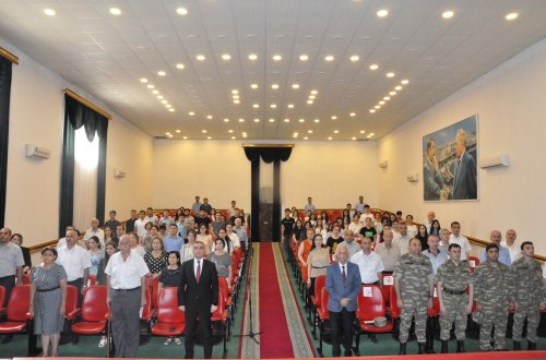 Mingəçevir Dövlət Universitetində Silahlı Qüvvələr Günü qeyd edilib