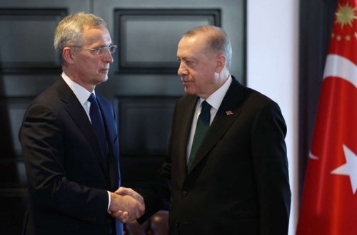 Ərdoğan və NATO Baş katibi arasında telefon danışığı olub