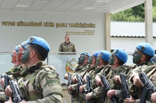 İlham Əliyev Kəlbəcərdə “N” saylı hərbi hissənin açılışında iştirak edib - YENİLƏNİB + FOTO