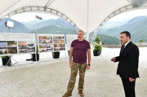 Kəlbəcərdə İşğal və Zəfər muzeyləri kompleksinin təməli qoyulub - YENİLƏNİB + FOTO