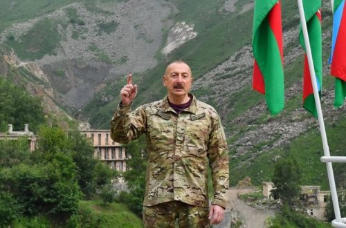 Dövlət başçısı: “Ermənistanla bütün sərhəd boyunca yeni mövqelər, yeni postlar quraşdırılır”