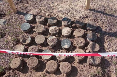 Azad edilmiş ərazilərdə daha 56 mina aşkarlanıb