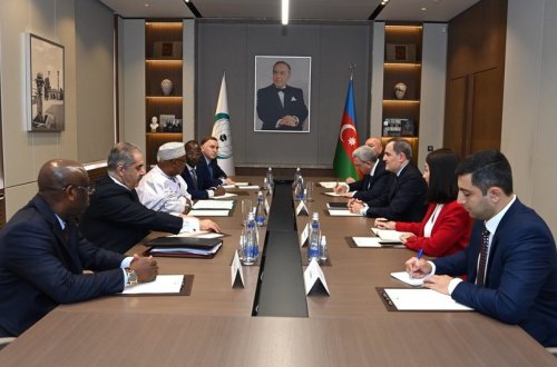 Ceyhun Bayamov İƏT-in Baş katibi ilə görüşüb