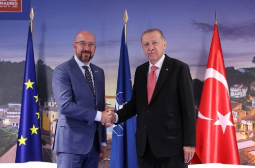 Şarl Mişel və Ərdoğan Ukraynanı müzakirə edib