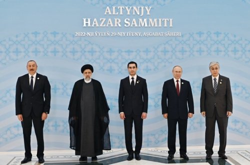 Prezident İlham Əliyev Aşqabadda Xəzəryanı Dövlətlərin Dövlət Başçılarının VI Zirvə Toplantısında iştirak edib - YENİLƏNİB