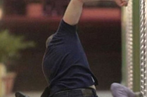 Ağstafada oğul atasını döydü