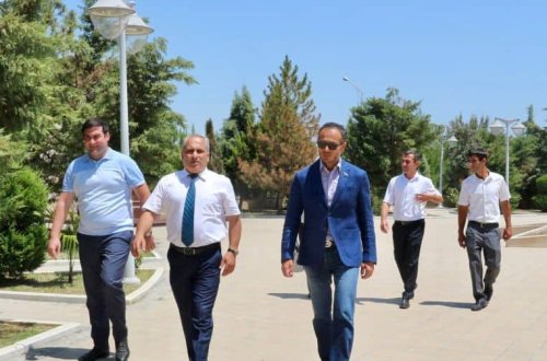 Deputat Çiyni kəndində seçicilərlə görüşüb