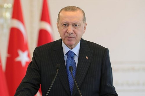 Ərdoğan Qarabağ zəfərindən danışıb