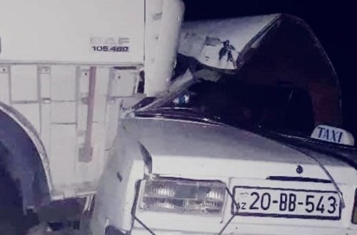 Göygöldə ağır yol qəzası olub, 6 nəfər ölüb