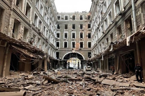 Britaniya Kəşfiyyatı: Rusiya quru hücumlarında sovet istehsalı gəmi əleyhinə raketlərdən istifadə edir