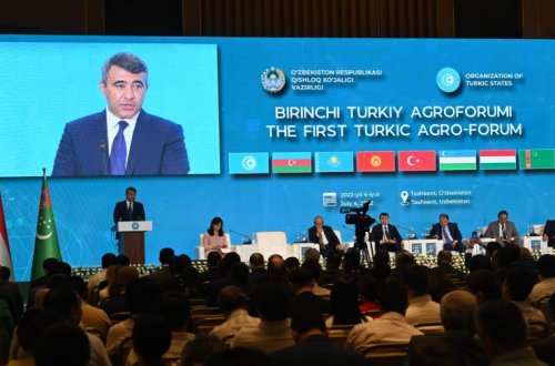 Daşkənddə Türk Dövlətləri Aqrobiznes Forumu keçirilib