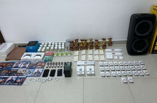 Dubaydan müxtəlif adda məhsulların ölkəyə qanunsuz keçirilməsinin qarşısı alınıb